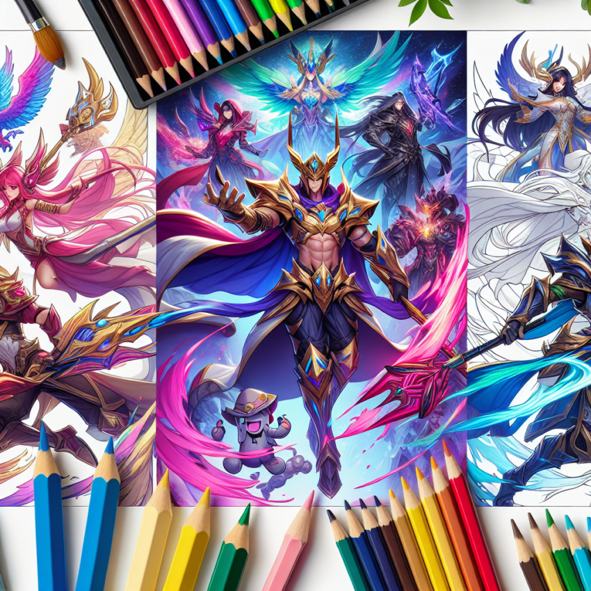 Panduan Menarik untuk Gambar Mewarnai Mobile Legend Favorit Anda