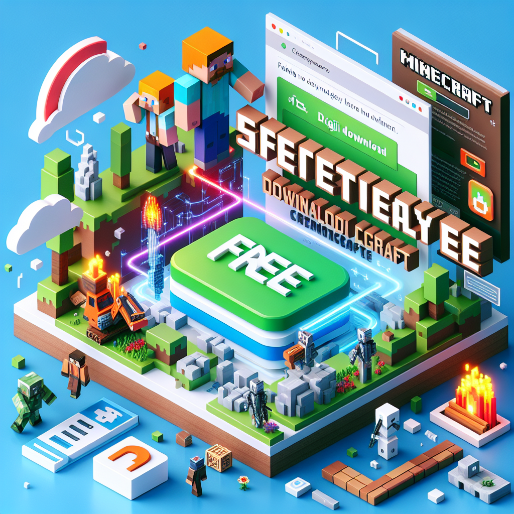 Mendownload Minecraft Gratis dengan Aman dan Legal di Tahun 2023