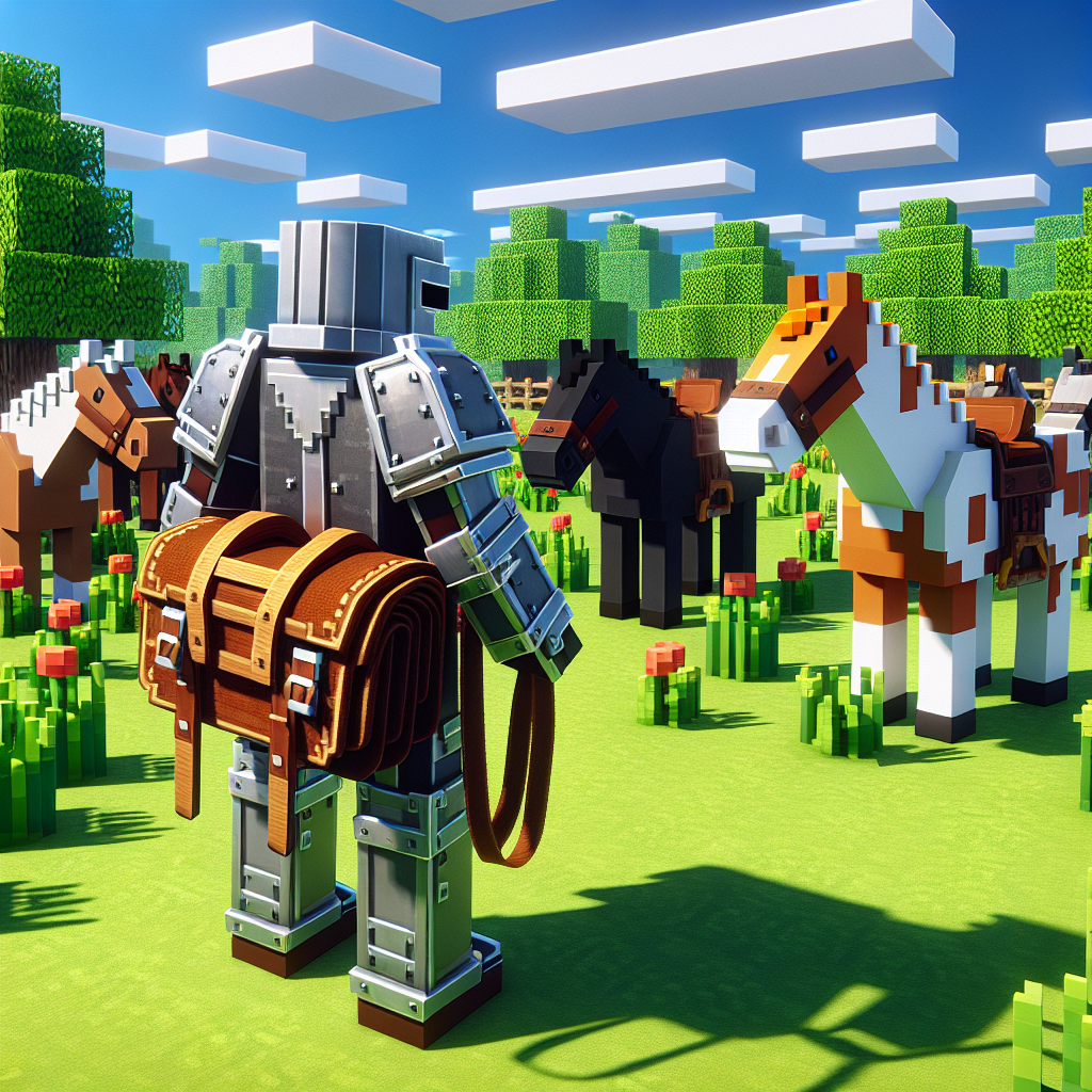 How to Find and Use Saddles in Minecraft for Ultimate Horse Adventures