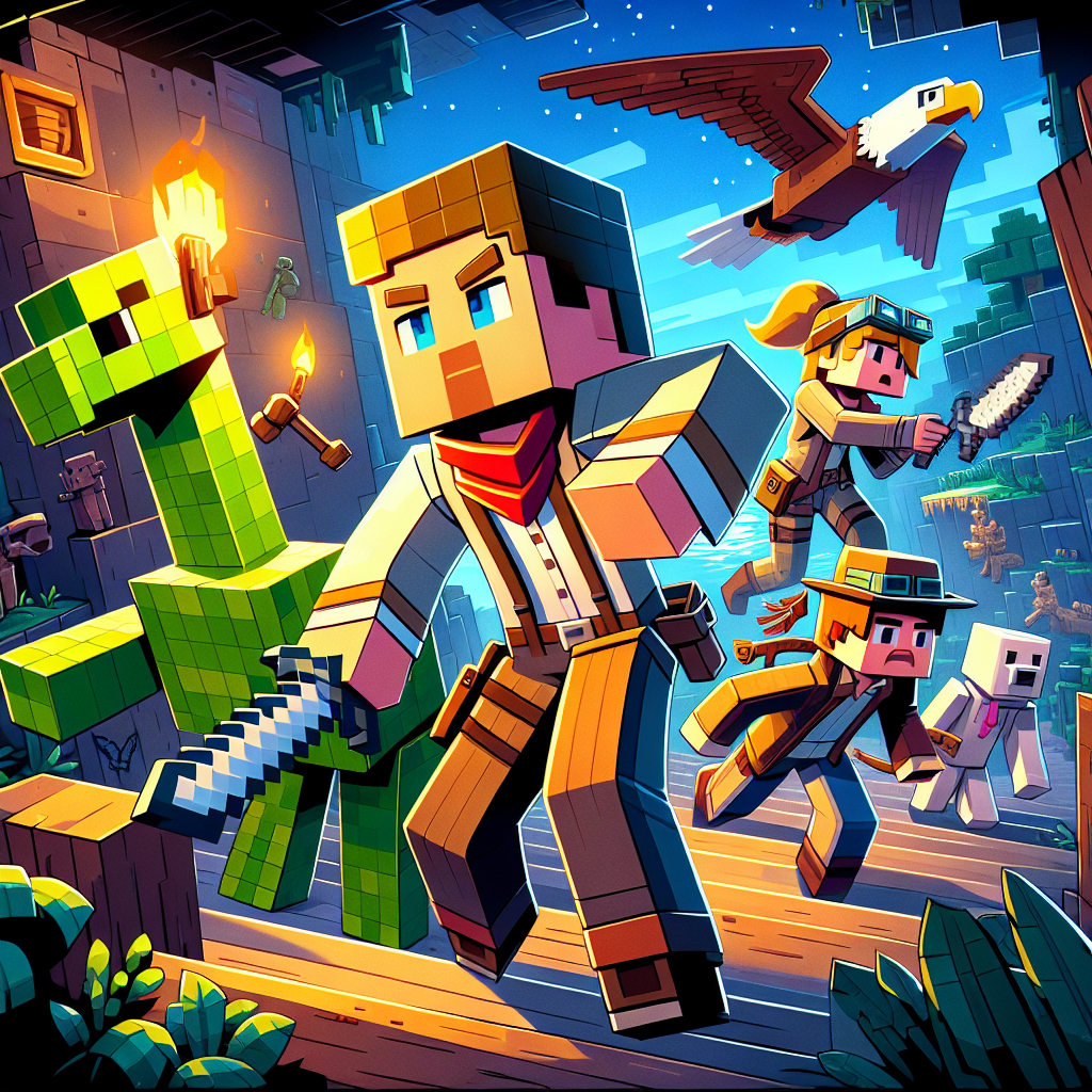 Epic Adventures Await: Exploring Iconic Skins in Minecraft FF Season 1